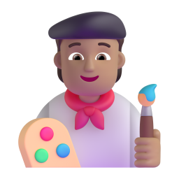 Artist: medium skin tone