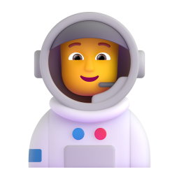 ASTRONAUT 3D Emoji - High Quality 3D Rendered Emoji ASTRONAUT 3D Emoji - High Quality 3D Rendered Emoji