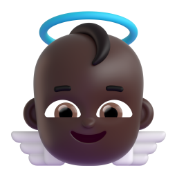 Baby Angel: dark skin tone
