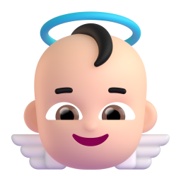 Baby Angel: light skin tone