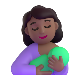 Breast-Feeding: medium-dark skin tone