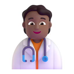 Health Worker: medium-dark skin tone
