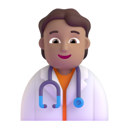 Health Worker: medium skin tone
