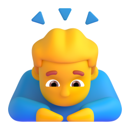 MAN BOWING 3D Emoji - High Quality 3D Rendered Emoji MAN BOWING 3D Emoji - High Quality 3D Rendered Emoji