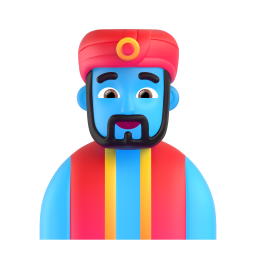 MAN GENIE 3D Emoji - High Quality 3D Rendered Emoji MAN GENIE 3D Emoji - High Quality 3D Rendered Emoji