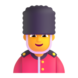 MAN GUARD 3D Emoji - High Quality 3D Rendered Emoji MAN GUARD 3D Emoji - High Quality 3D Rendered Emoji