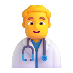 MAN HEALTH WORKER 3D Emoji - High Quality 3D Rendered Emoji MAN HEALTH WORKER 3D Emoji - High Quality 3D Rendered Emoji