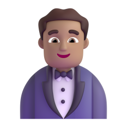 Man In Tuxedo: medium skin tone