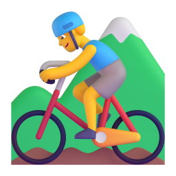 MAN MOUNTAIN BIKING 3D Emoji - High Quality 3D Rendered Emoji MAN MOUNTAIN BIKING 3D Emoji - High Quality 3D Rendered Emoji