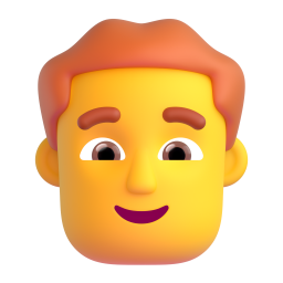 MAN: RED HAIR 3D Emoji - High Quality 3D Rendered Emoji MAN: RED HAIR 3D Emoji - High Quality 3D Rendered Emoji