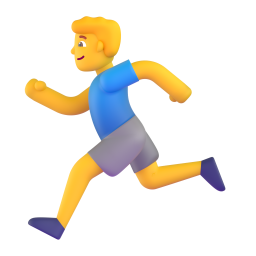 MAN RUNNING 3D Emoji - High Quality 3D Rendered Emoji MAN RUNNING 3D Emoji - High Quality 3D Rendered Emoji