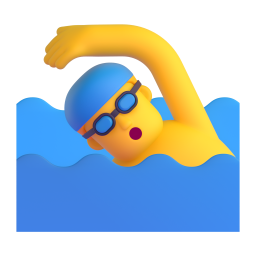 MAN SWIMMING 3D Emoji - High Quality 3D Rendered Emoji MAN SWIMMING 3D Emoji - High Quality 3D Rendered Emoji