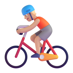 Person Biking