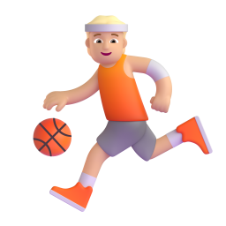 Person Bouncing Ball