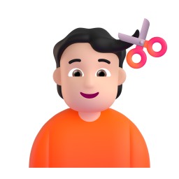 Person Getting Haircut