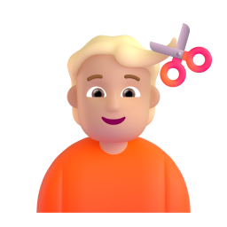 Person Getting Haircut