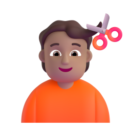 Person Getting Haircut