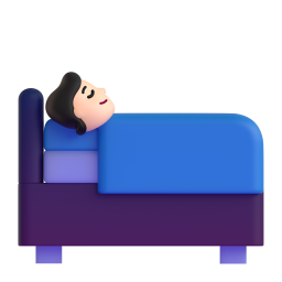 Sleeping Accommodation: light skin tone