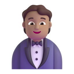 Man In Tuxedo: medium skin tone