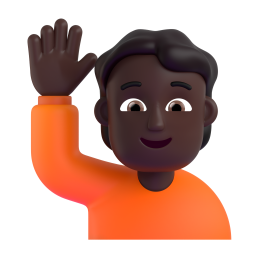 Person Raising Hand