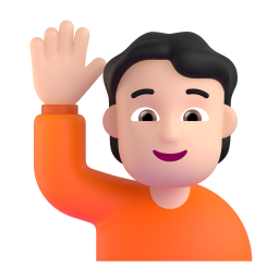 Person Raising Hand