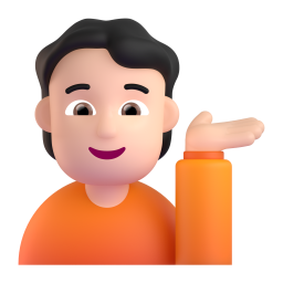 Person Tipping Hand