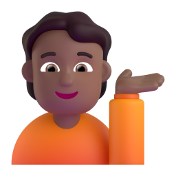 Person Tipping Hand
