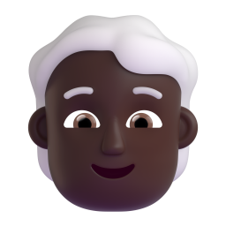 Person: White Hair: dark skin tone
