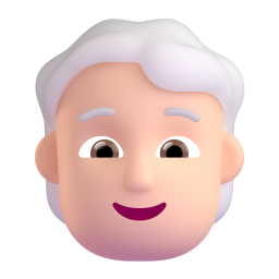 Person: White Hair: light skin tone
