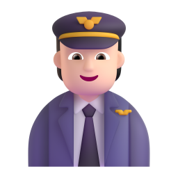Pilot: light skin tone