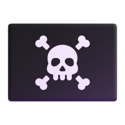 PIRATE FLAG 3D Emoji - High Quality 3D Rendered Emoji PIRATE FLAG 3D Emoji - High Quality 3D Rendered Emoji