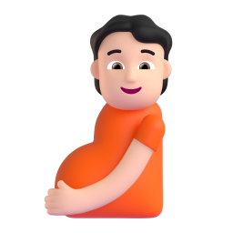 Pregnant Person: light skin tone