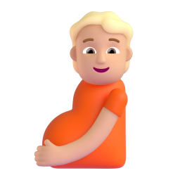 Pregnant Person: medium-light skin tone