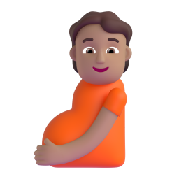 Pregnant Person: medium skin tone