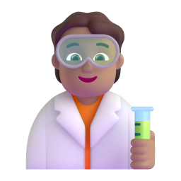 Scientist: medium skin tone