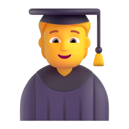 STUDENT 3D Emoji - High Quality 3D Rendered Emoji STUDENT 3D Emoji - High Quality 3D Rendered Emoji