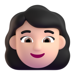 女人: 较浅肤色