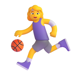 WOMAN BOUNCING BALL 3D Emoji - High Quality 3D Rendered Emoji WOMAN BOUNCING BALL 3D Emoji - High Quality 3D Rendered Emoji