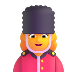 WOMAN GUARD 3D Emoji - High Quality 3D Rendered Emoji WOMAN GUARD 3D Emoji - High Quality 3D Rendered Emoji
