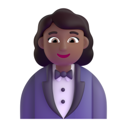 Woman In Tuxedo: medium-dark skin tone