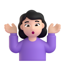 Woman Shrugging: light skin tone