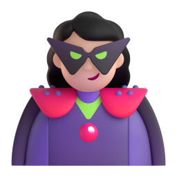 Woman Supervillain: light skin tone