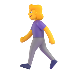 WOMAN WALKING 3D Emoji - High Quality 3D Rendered Emoji WOMAN WALKING 3D Emoji - High Quality 3D Rendered Emoji