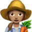 农妇: 中等肤色 — Apple