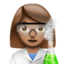 女科学家: 中等肤色 — Apple