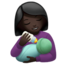 哺乳的女人: 较深肤色 — Apple