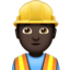 男建筑工人: 较深肤色 — Apple
