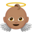 小天使: 中等肤色 — Apple