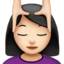 女生按摩: 较浅肤色 — Apple