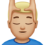 男生按摩: 中等 浅肤色 — Apple